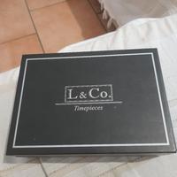 orologio uomo con cofanetto