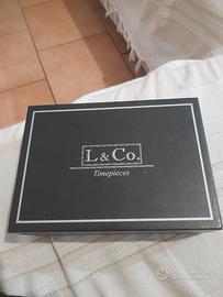 orologio uomo con cofanetto