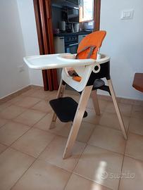 Stokke Steps seggiolone con tutti gli accessori