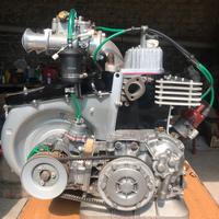 Motore Fiat 500 su banco 126 modificato 700cc
