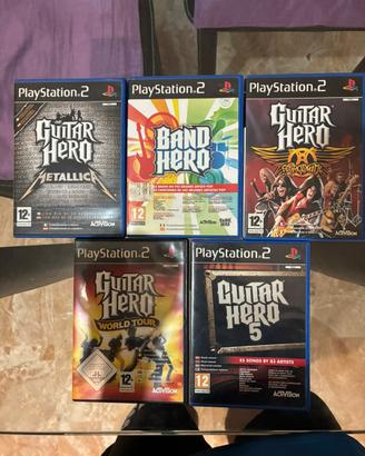 Giochi Guitar Hero PS2