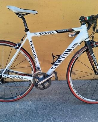 Bici da corsa carbonio canyon tg.54 durace