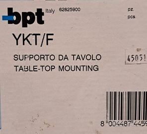 SUPPORTO PER VIDEOCITOFONO CAME Bpt