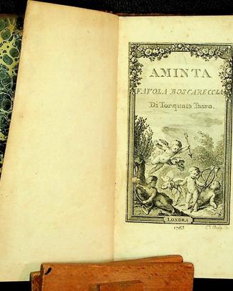 Tasso, Torquato  Aminta. Favola boscareccia 1783