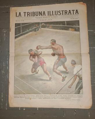 Primo Carnera tribuna illustrata 29 ottobre 1933