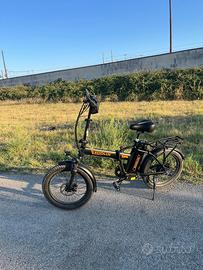 Bici elettrica piegevole koolux bk11 e per bambini