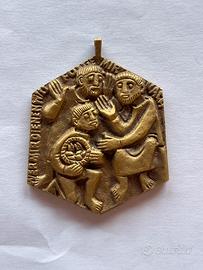 Medaglia Ciondolo Egino Weinert in Bronzo Fuso
