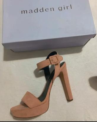 Steve Madden sandali pelle camoscio rosa cipria tg