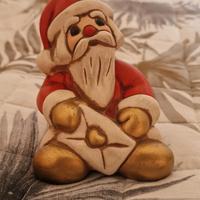 Babbo Natale Thun  Vintage con Lettera