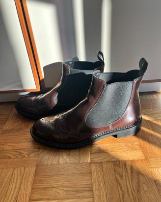 Stivaletti Chealse Bordeaux Frau