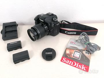 Canon 80d Wi-Fi NFC Video Full HD Perfetta