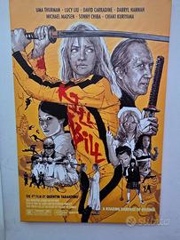 Stampa su tela del film Kill Bill 40x60 Cm