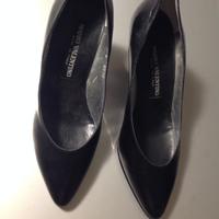 Scarpe décolleté pelle nera n.36 nuove