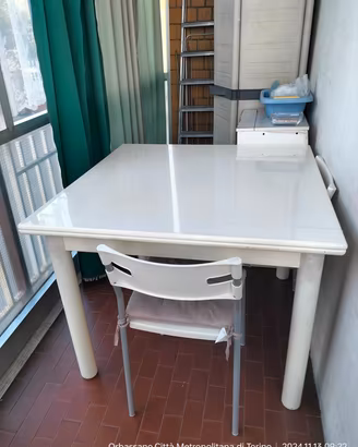 Tavolo da pranzo usato 