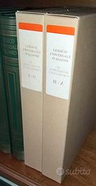 ENCICLOPEDIA TRECCANI Lessico Universale Italiano 