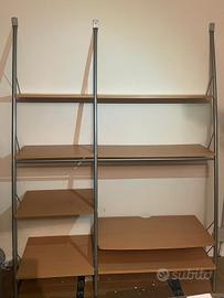 Mobile TV / Libreria con struttura in metallo