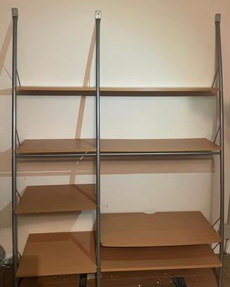 Mobile TV / Libreria con struttura in metallo