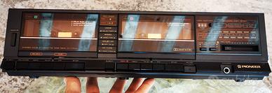 Riproduttore musicassette Pioneer CT-1170W vintage