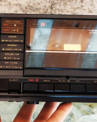 Riproduttore musicassette Pioneer CT-1170W vintage