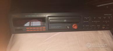 lettore cd teac più amplificatore luxman