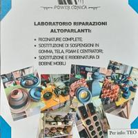 Riparazione Altoparlanti