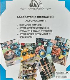 Riparazione Altoparlanti