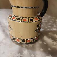 Caraffa fatta mano Deruta