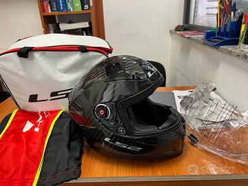 Casco moto Ls2 Vector Carbon 2