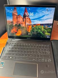 Pc touchscreen MSI flip I7 2in1 tablet