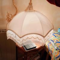 Lampadario in stoffa