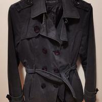 Trench vintage nero donna