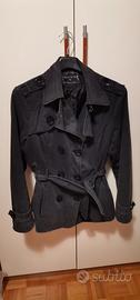 Trench vintage nero donna