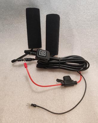 Manopole riscaldanti moto, 12V , nuove mai usate 