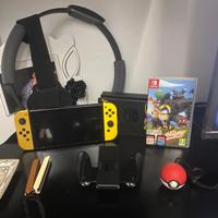 Nintenso swich+3giochi+accessori giochi e nintendo