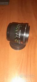 Canon FD 24mm con adattatore K&F 