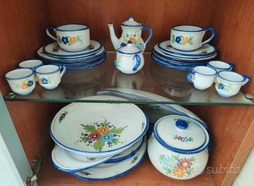 Servizio di piatti Vietri sul mare