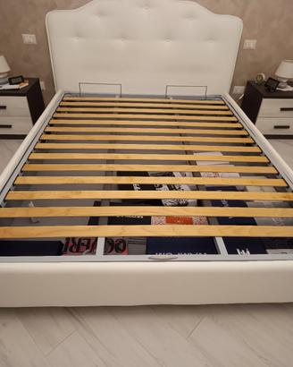 letto matrimoniale con contenitore