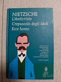 Libro Nietzsche 
Anticristo, Crepuscolo degli idol
