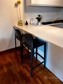 Coppia sgabelli GABER Bakhita - grigio antracite