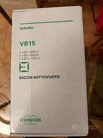 Folletto VB15 sacchi sottovuoto