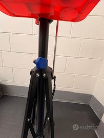 Cavalletto portabici per manutenzione