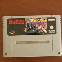 Stunt race - snes super nintendo videogame