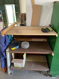 Scaffale alluminio con ruote