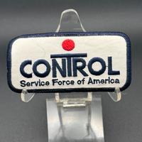 Toppa Patch Control Service America Vintage 80