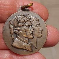 MEDAGLIA DANTE ALIGHIERI PADOVA 1966 CONGRESSO