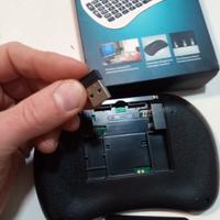 Mini tastiera Wireless touchpad per Android TV PC