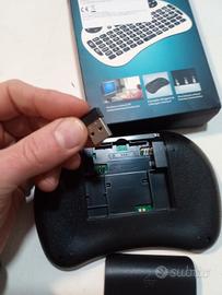 Mini tastiera Wireless touchpad per Android TV PC