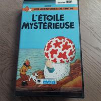 vhs l'etoile mysterieuse les avventures de tintin 