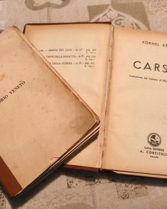 Due libri rari Grande Guerra: Vittorio Veneto 1929