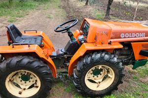 Goldoni 233+ carrello + fresa + aratro